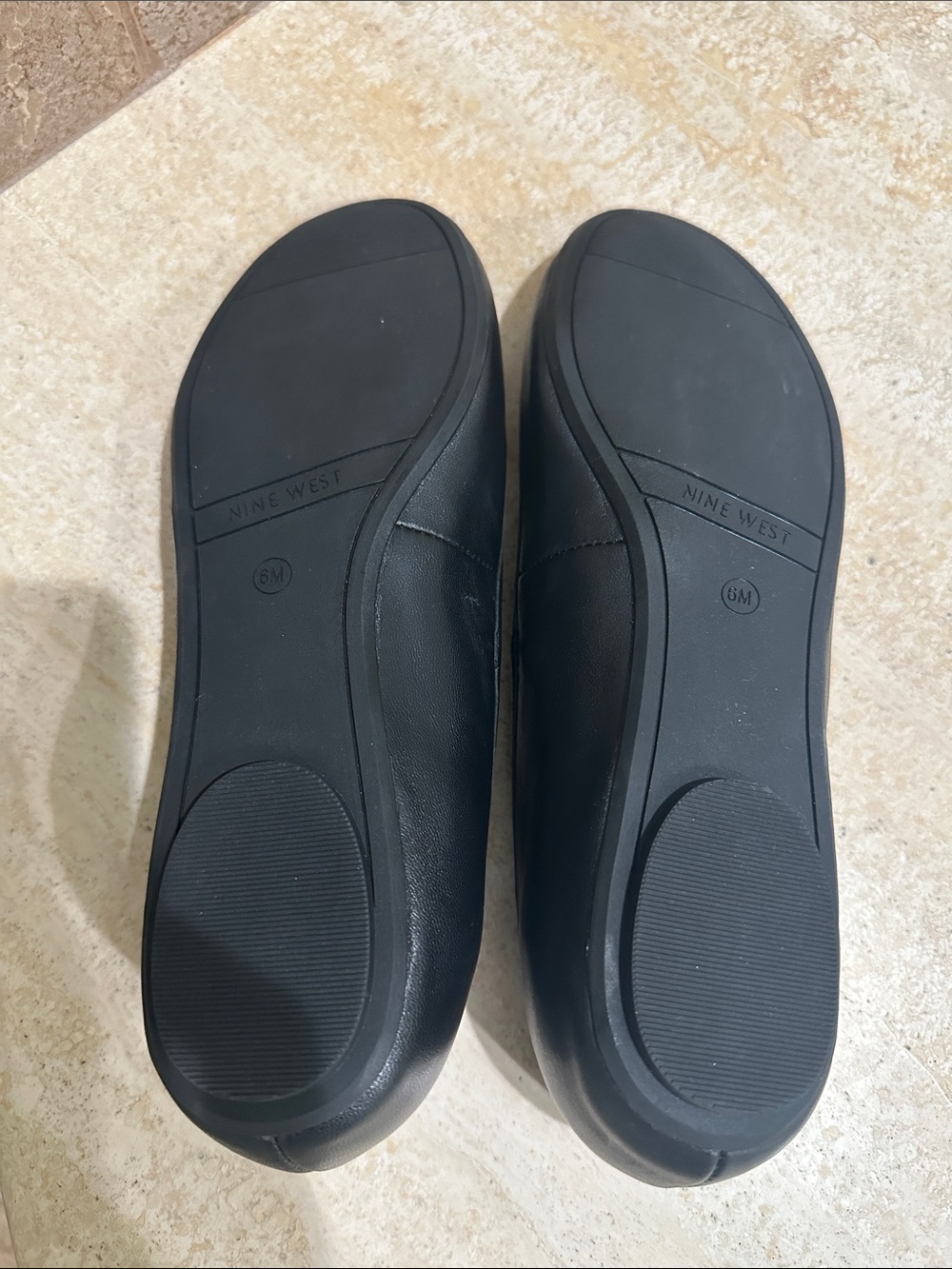 Nine West Black Mary Jane Ballet Flats with Strap (Brand New, Never Worn) - Picture 3 of 4